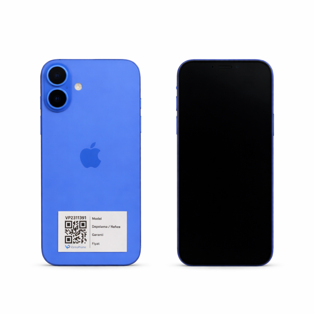 iPhone 16 Plus 128 GB Mavi - İkinci El