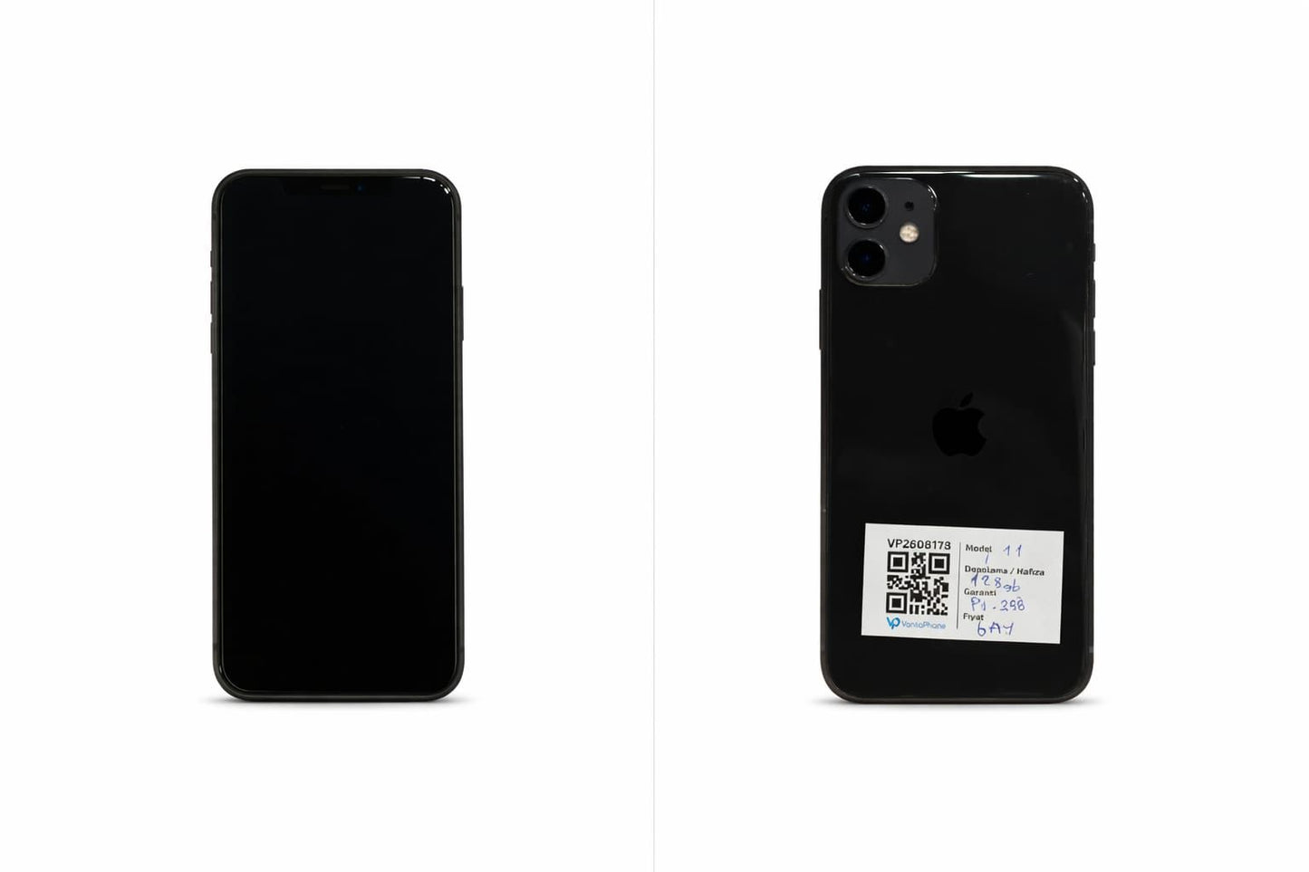 iPhone 11 128 GB Siyah - İkinci El