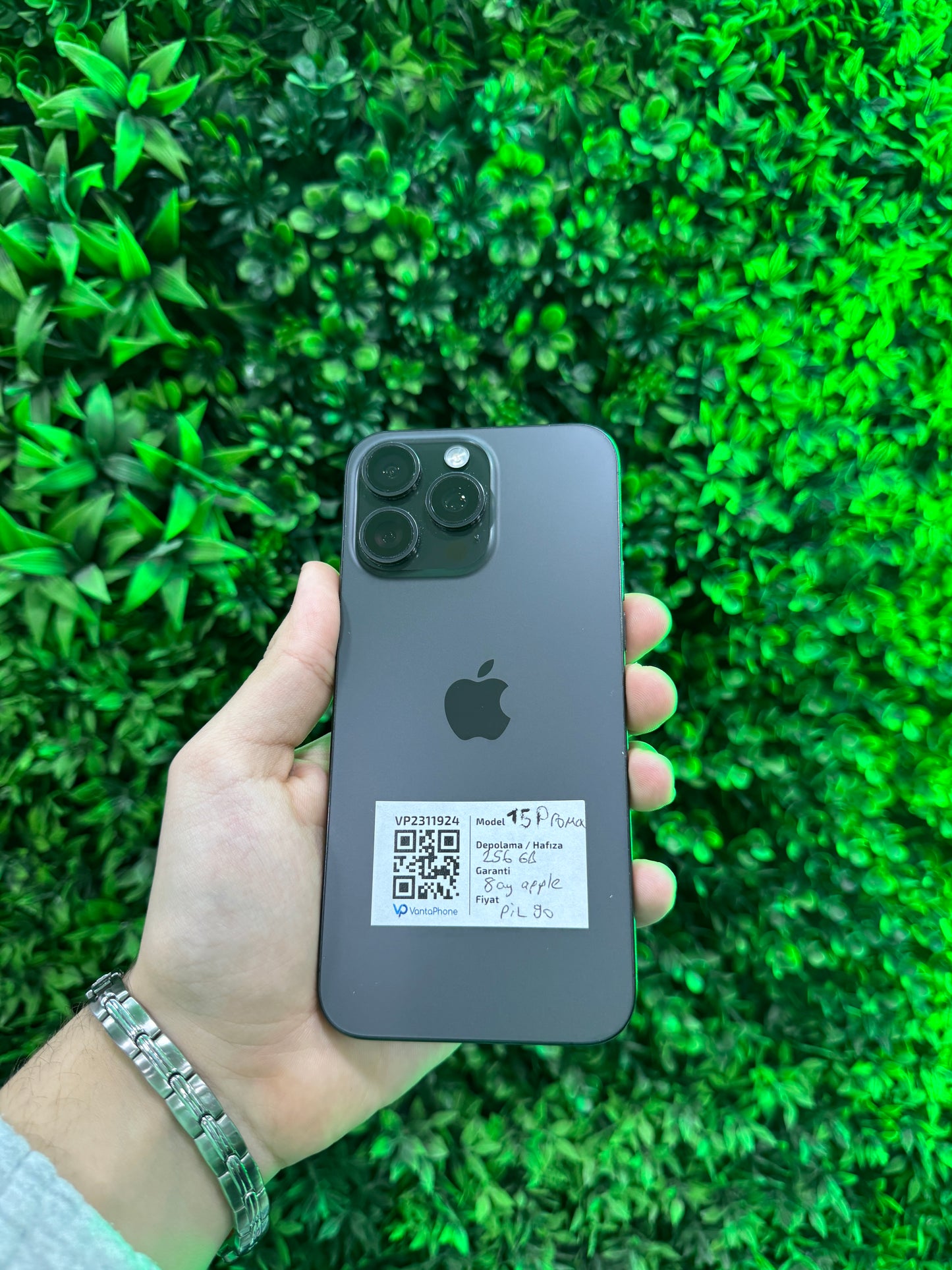 iPhone 15 Pro Max 256 GB Siyah – İkinci El