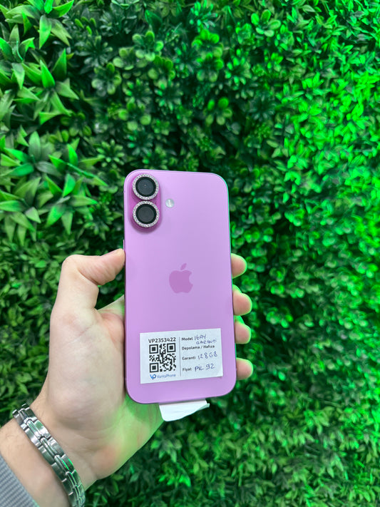 iPhone 16 128 GB Pembe – İkinci El