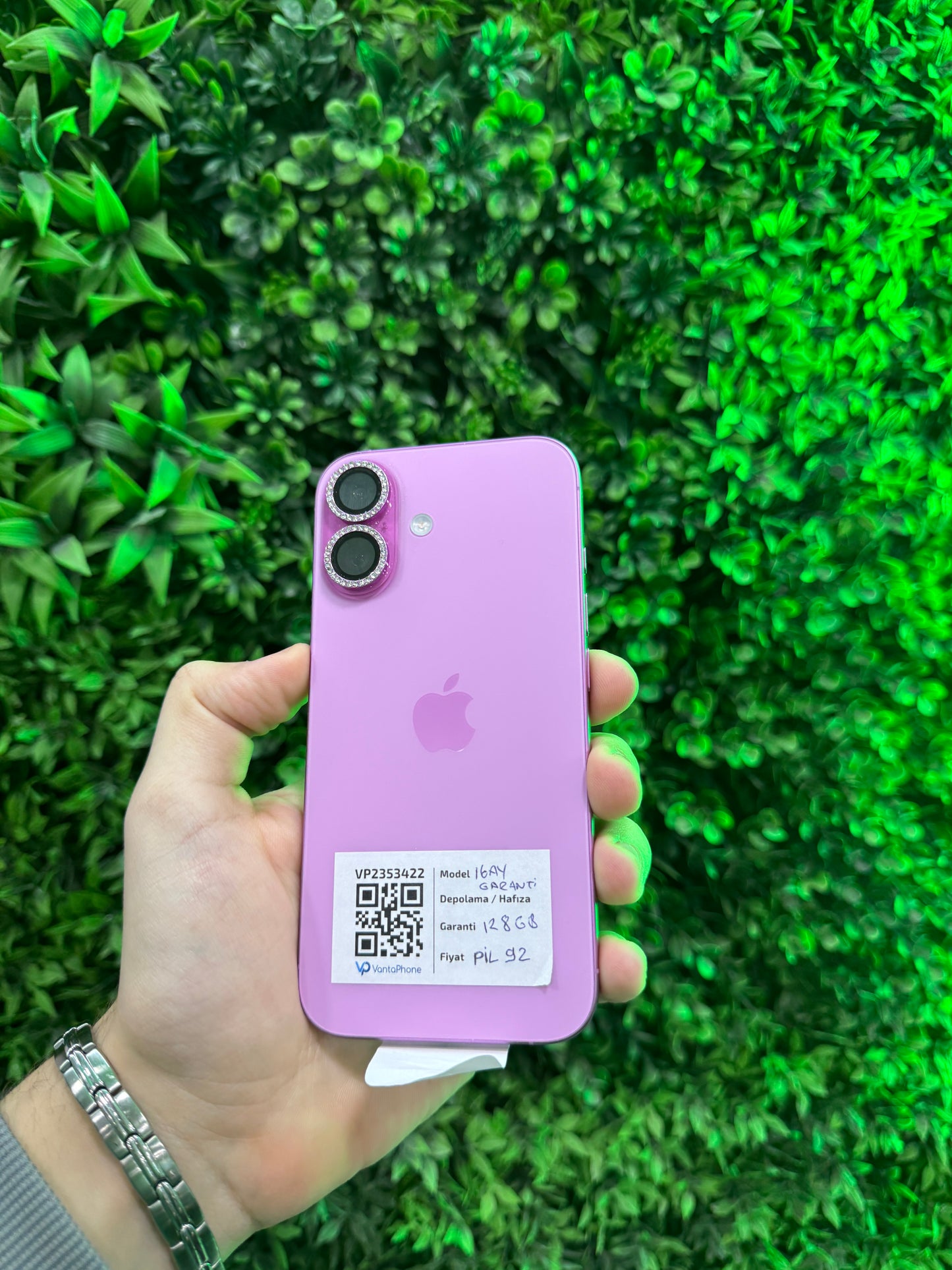 iPhone 16 128 GB Pembe – İkinci El