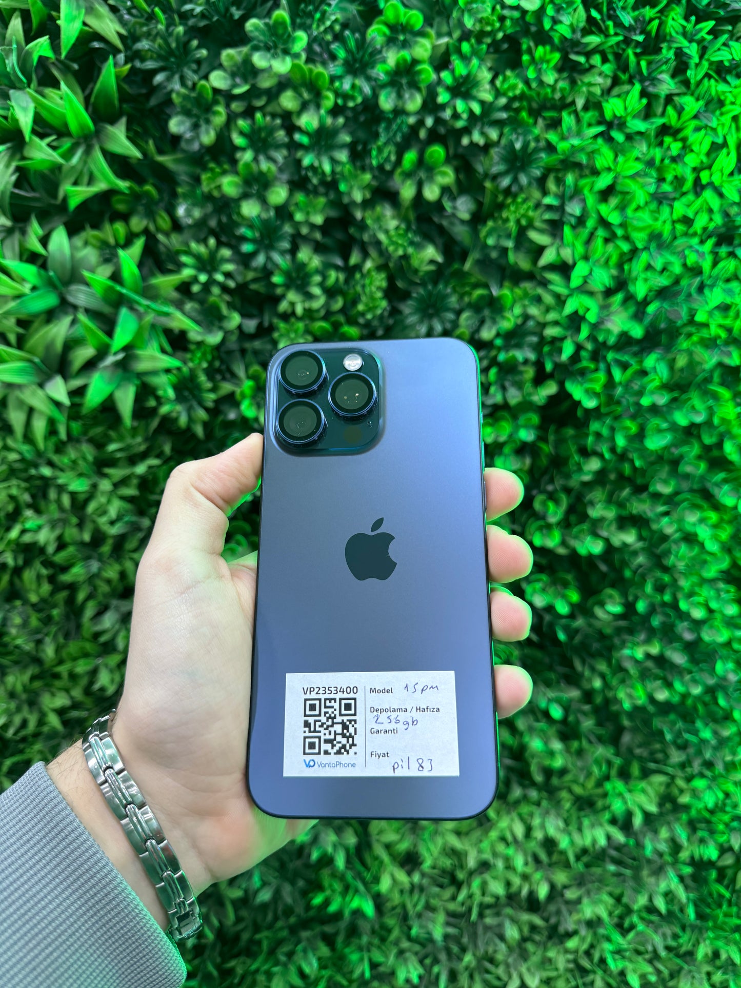 iPhone 15 Pro Max 256 GB Mavi – İkinci el