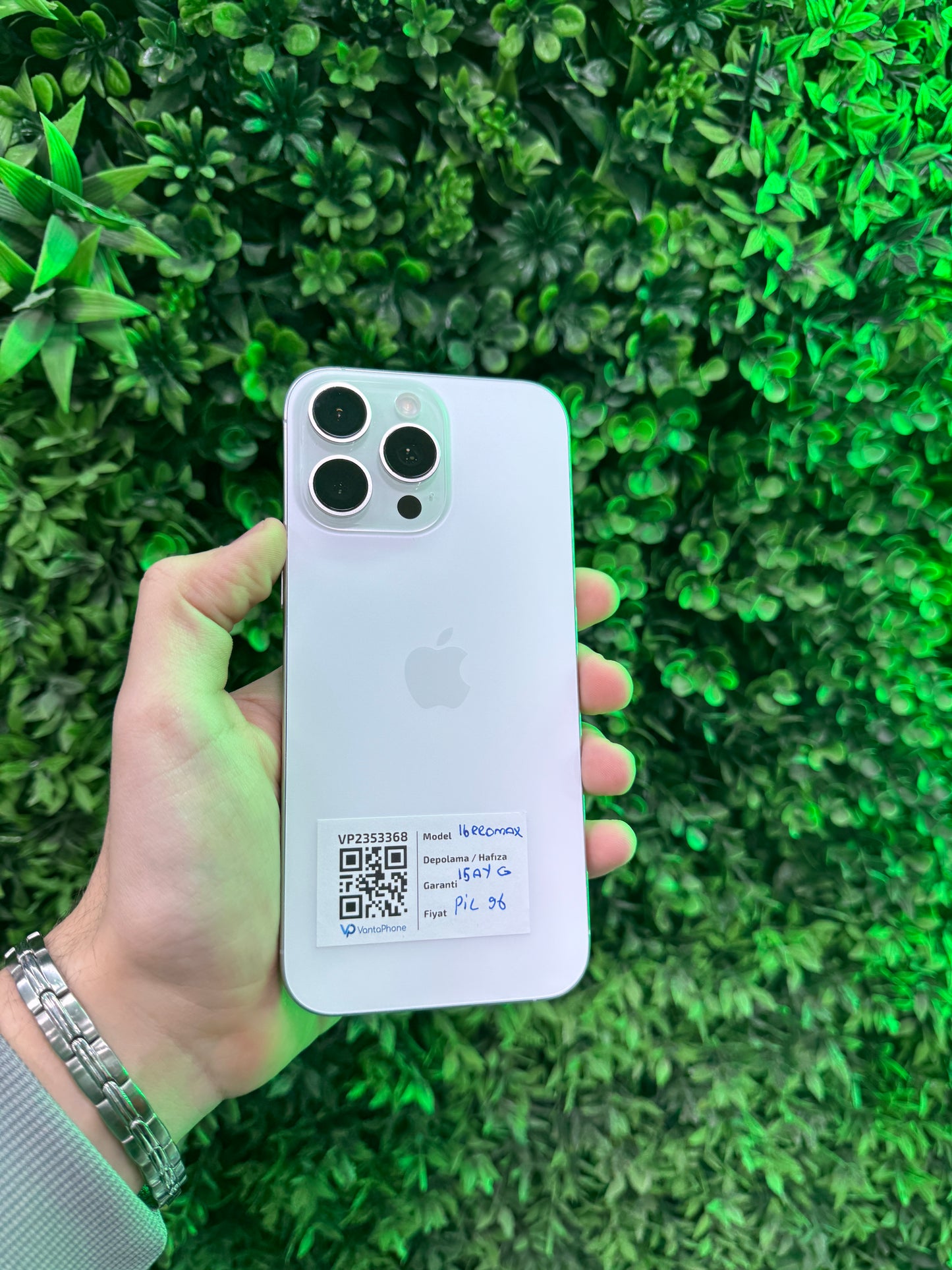 iPhone 16 Pro Max 256 GB Beyaz – İkinci el