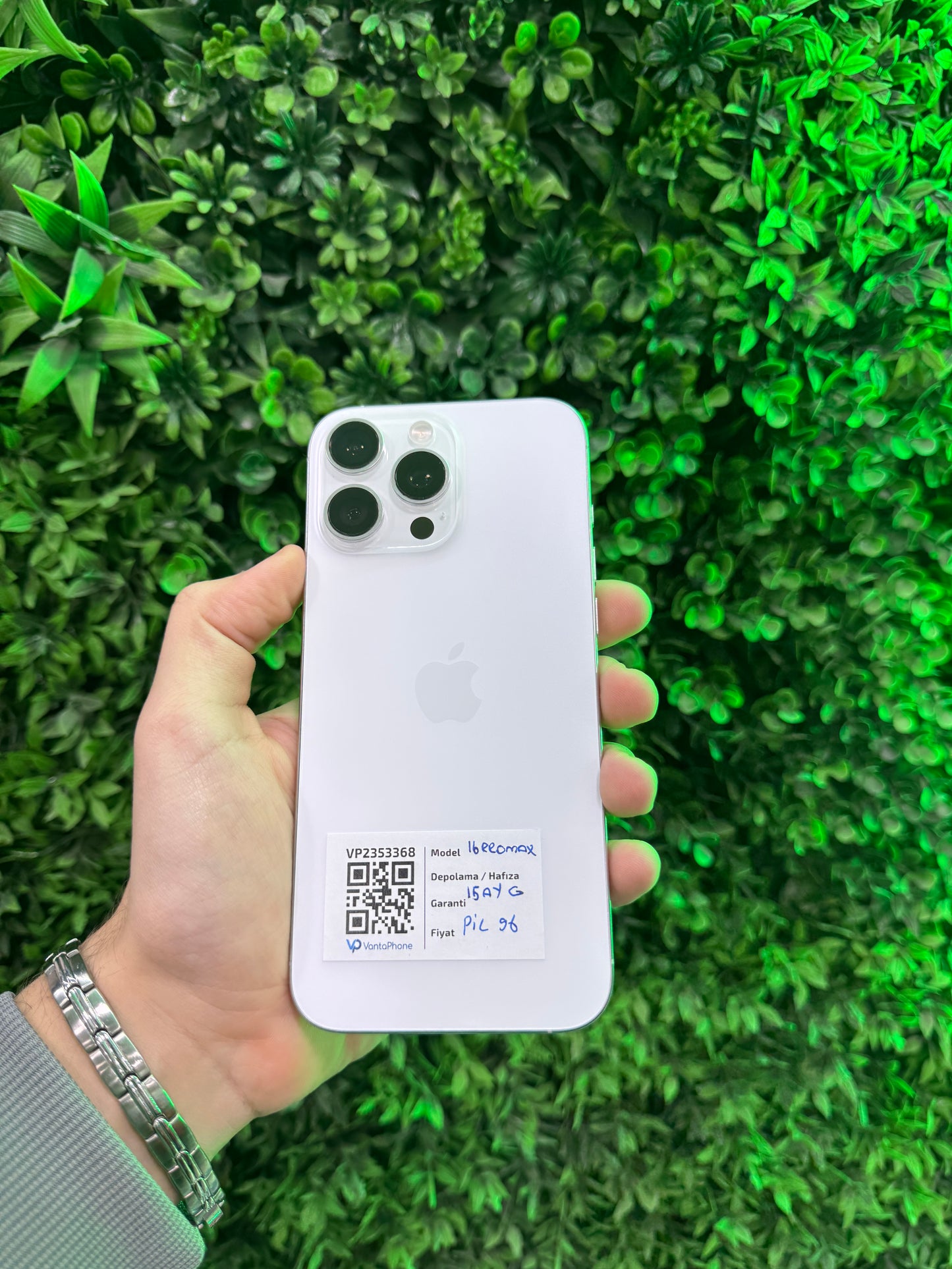 iPhone 16 Pro Max 256 GB Beyaz – İkinci el