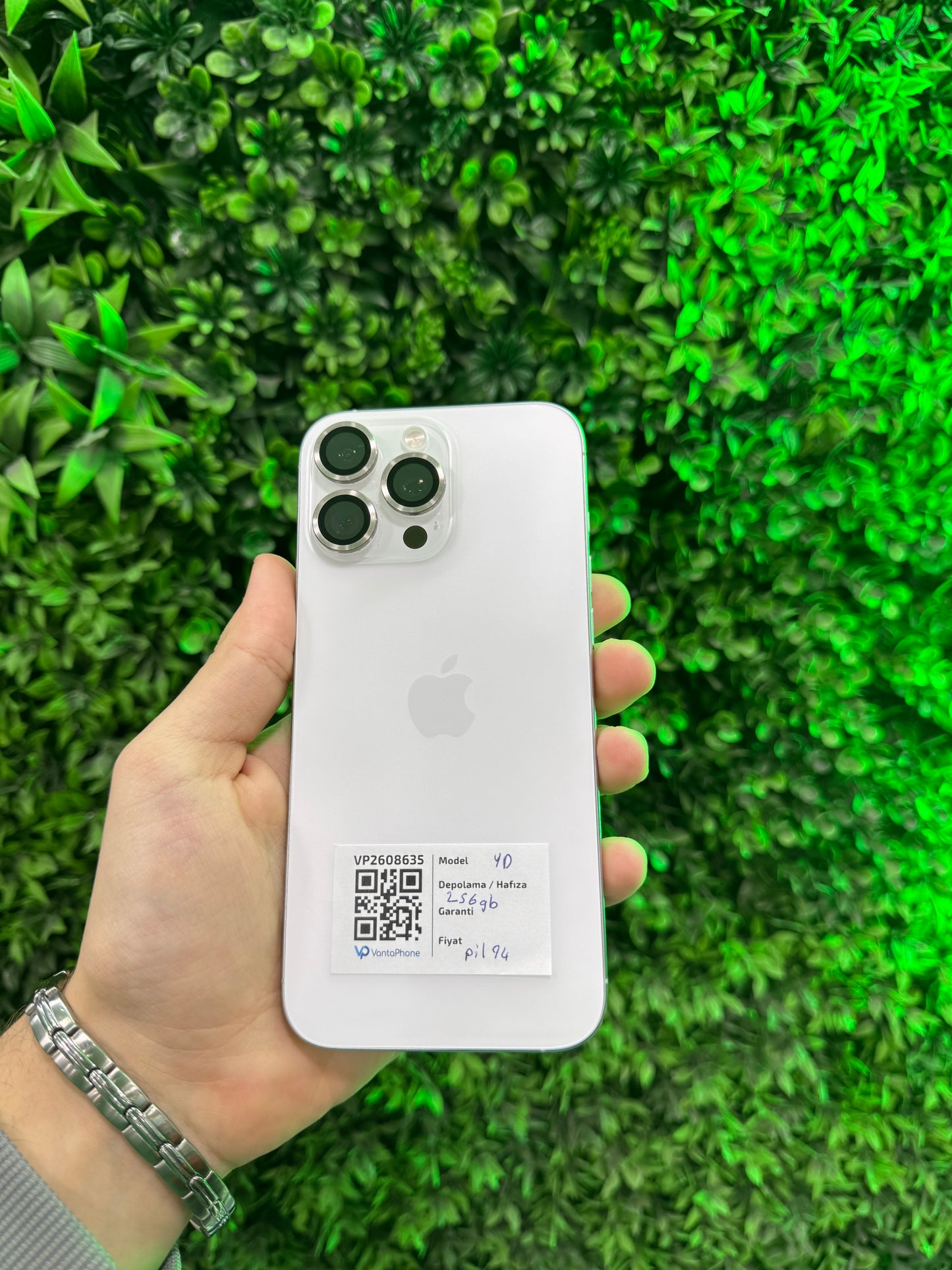 iPhone 16 Pro Max 256 GB Beyaz – İkinci el