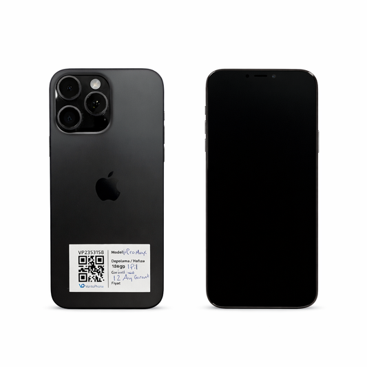 iPhone 16 Pro Max 256 GB Siyah - İkinci El